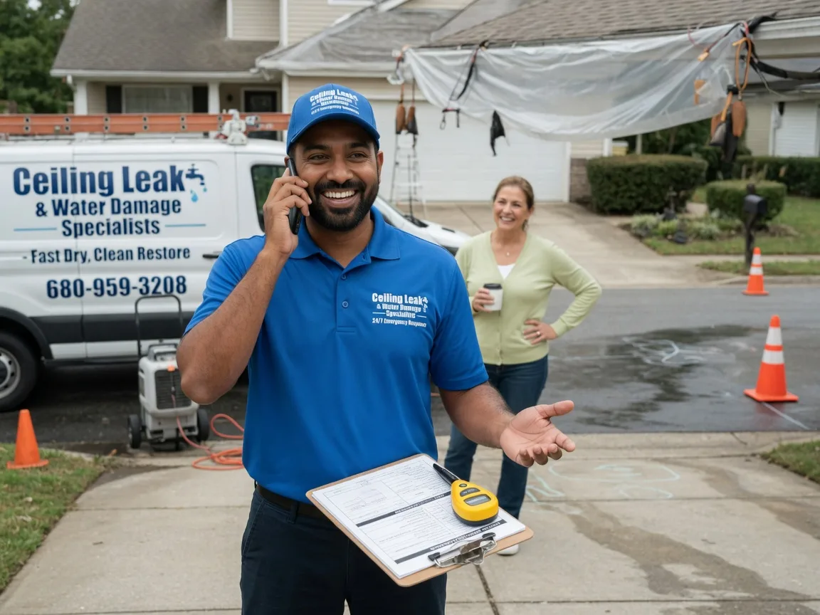 Ceiling Leak Cleanup Hahira, GA FAQs